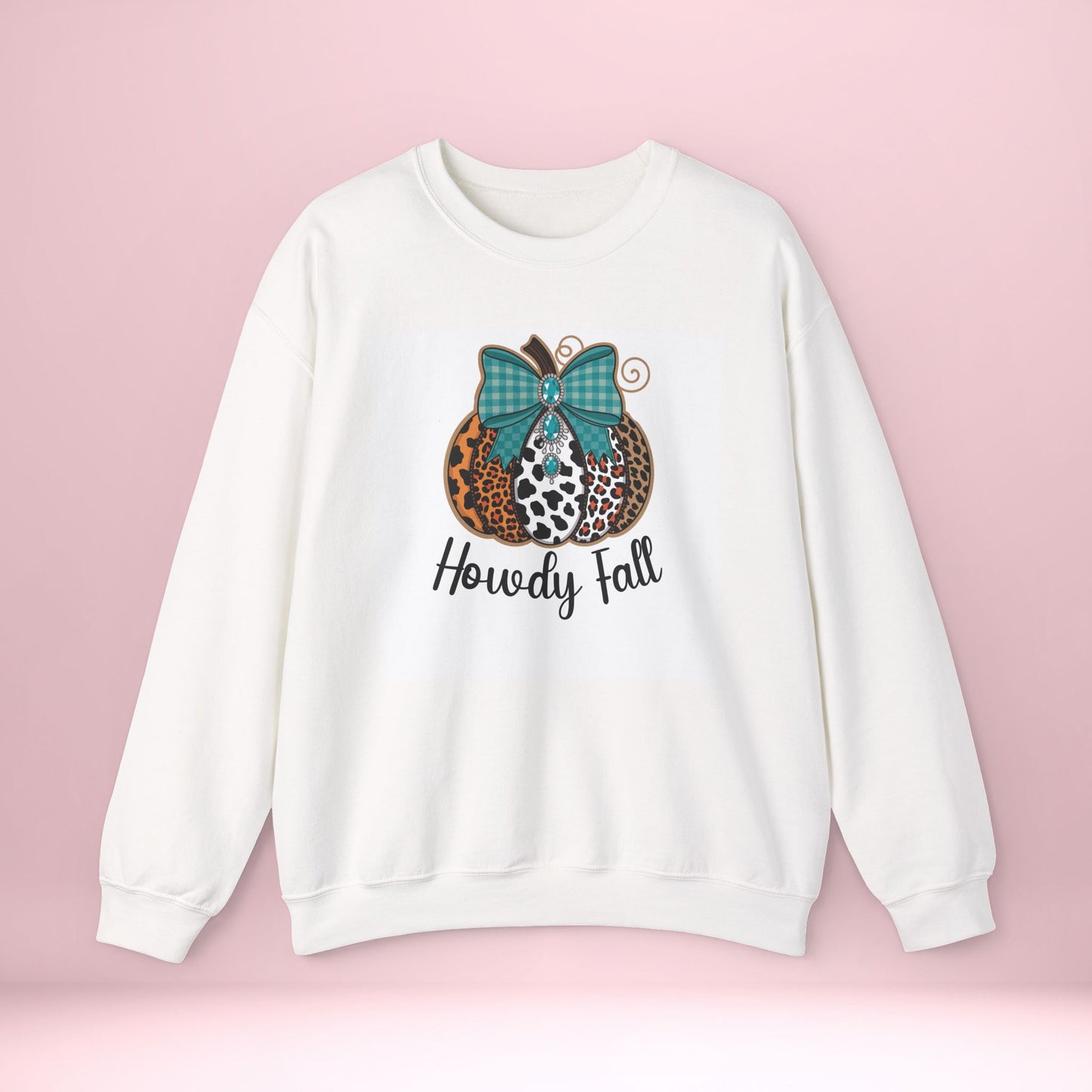 Autumn-Inspired Crewneck Sweatshirt, Cozy Fall Apparel,Sweatshirt, Howdy Fall Sweatshirt, Thanksgiving Sweater, Seasonal Style