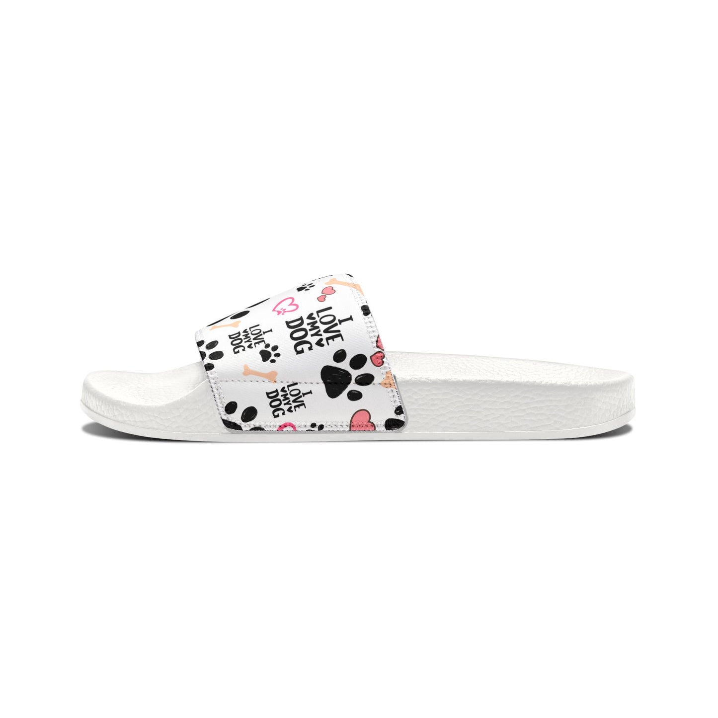 Paw Print Youth Sandals - Cute Animal Flip Flops for Kids, Perfect for Summer, Beach Days, Pet Lovers, Playtime, Gift Idea