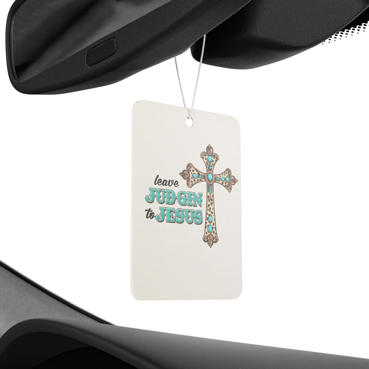 Christian Car Air Freshener, Inspirational Gift, Faith-Based Car Decor