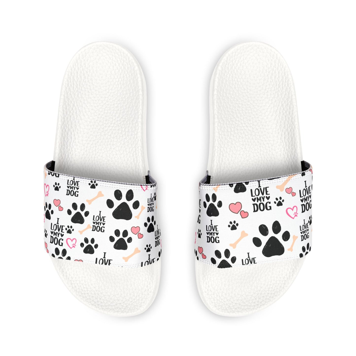 Paw Print Youth Sandals - Cute Animal Flip Flops for Kids, Perfect for Summer, Beach Days, Pet Lovers, Playtime, Gift Idea