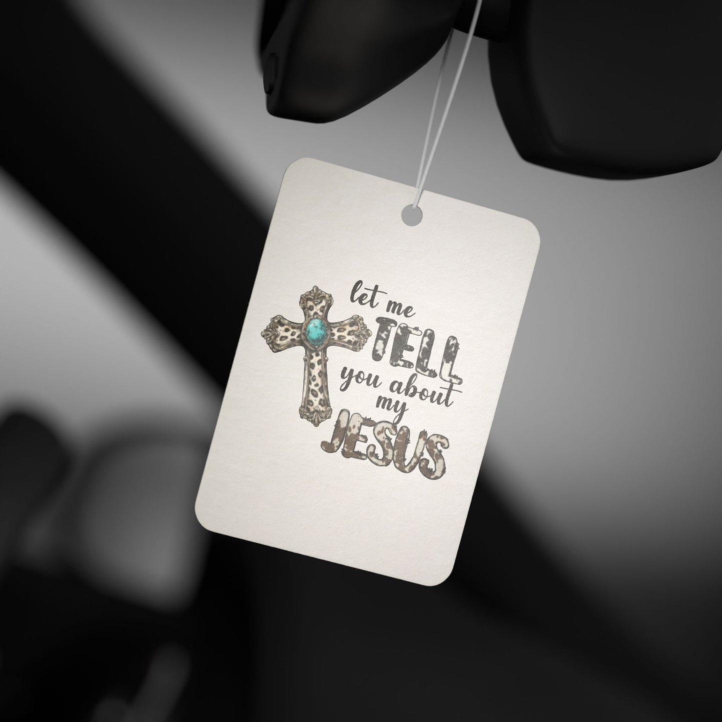 Christian Car Air Freshener, Auto Accessories Gift, Religious Air Freshener