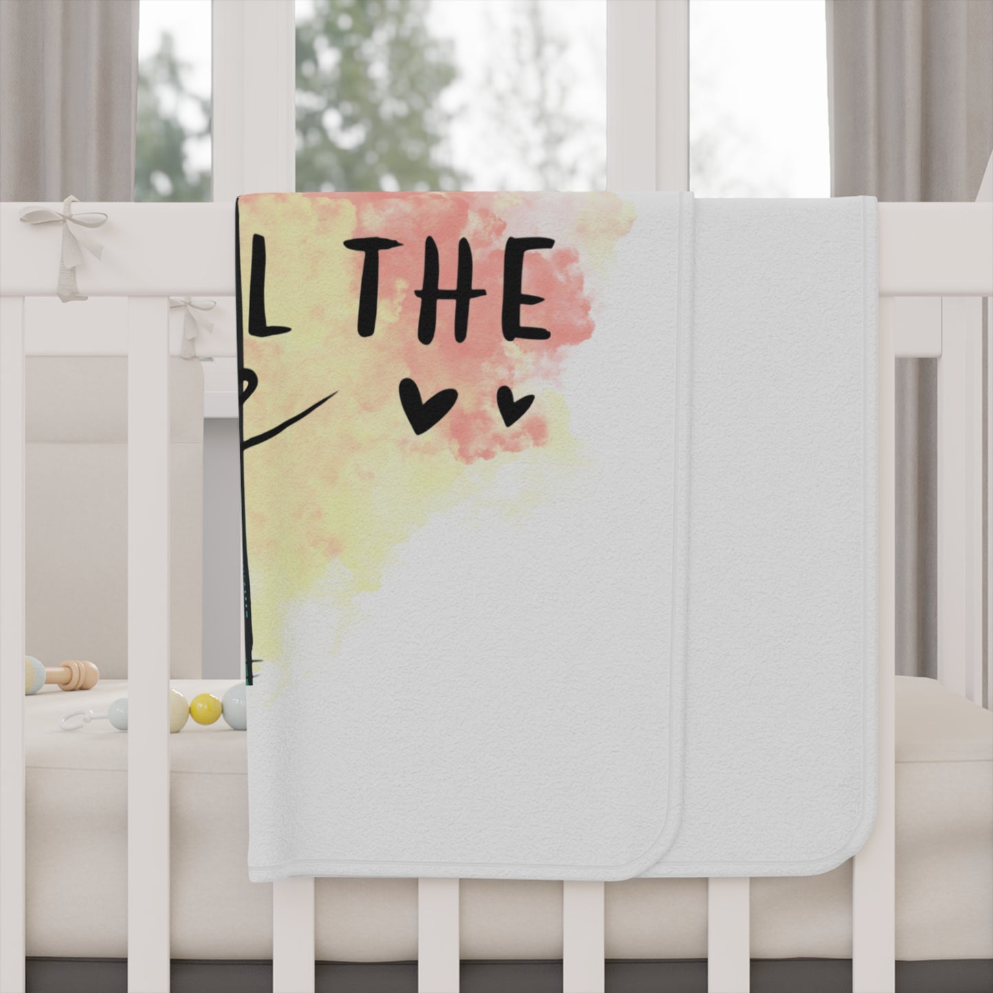 God is Good Toddler Blanket, Inspirational Baby Shower Gift, Religious Nursery Decor, Toddler Baptism Gift