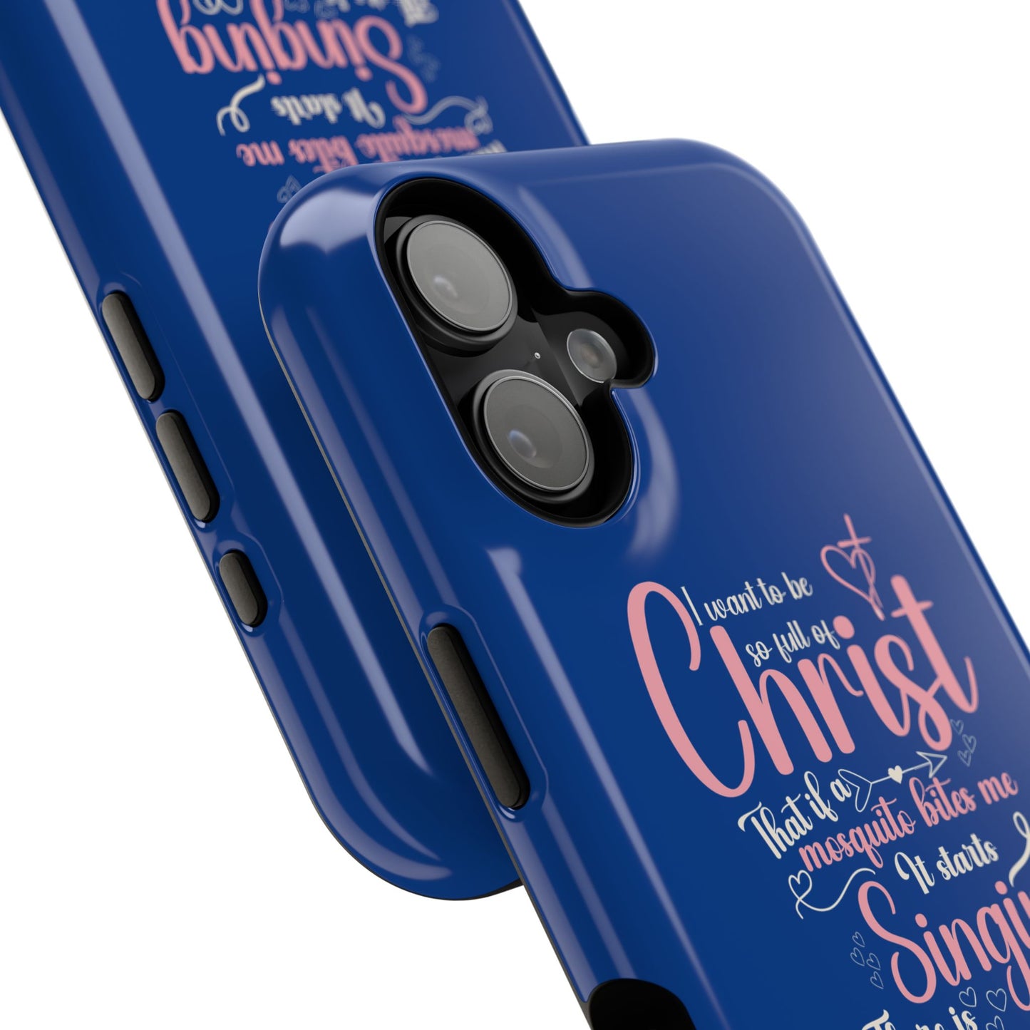 Inspirational Phone Case, Christian Faith Design, Impact-Resistant, Thoughtful Gift, Unique Accessory, Music Lover, Seasonal Gift