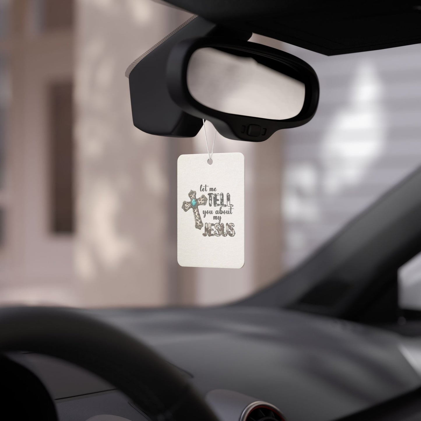 Christian Car Air Freshener, Auto Accessories Gift, Religious Air Freshener