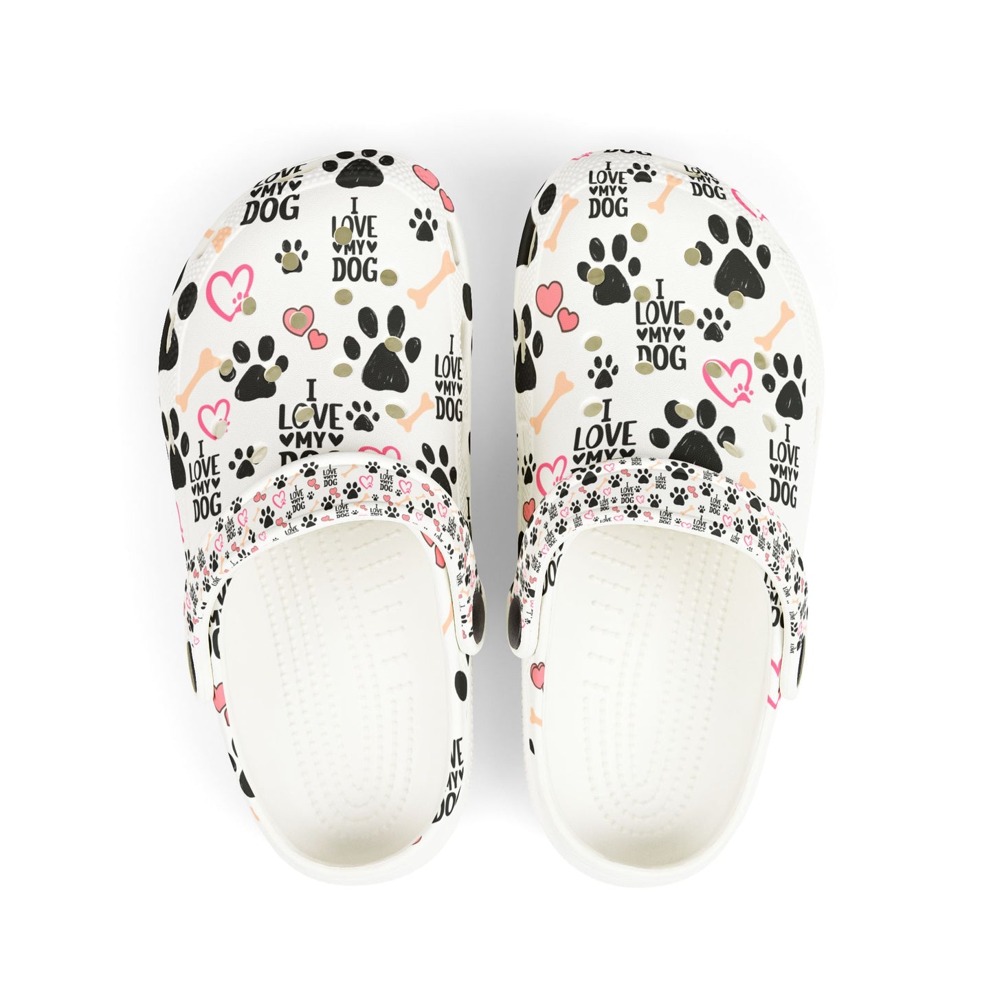 Kid's Dog Lover Clogs, Fun EVA Foam Footwear for Kids, Adorable Casual Shoes