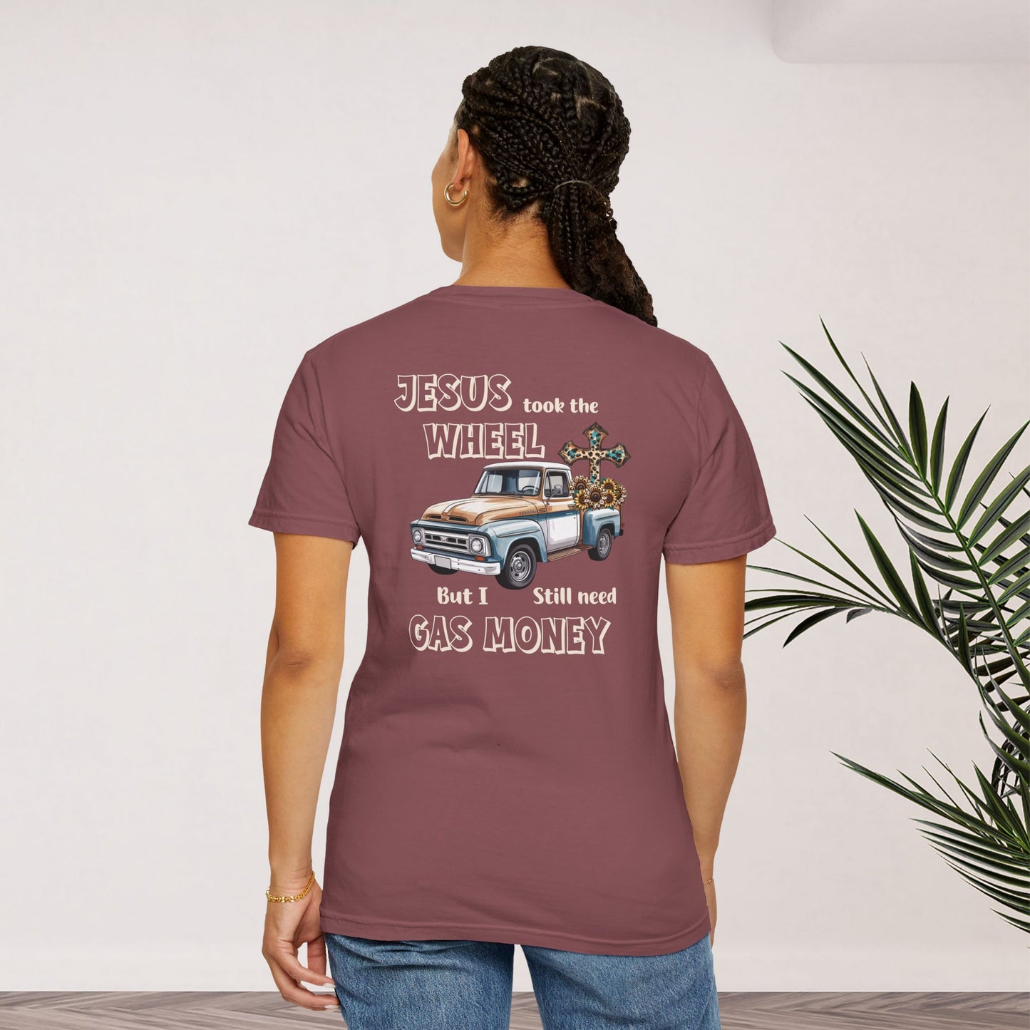 Jesus Took the Wheel T-Shirt – Vintage Christian Tee