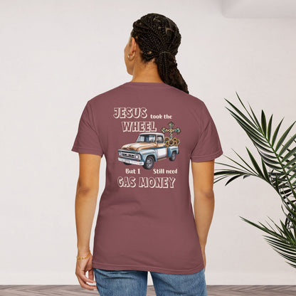 Jesus Took the Wheel T-Shirt – Vintage Christian Tee