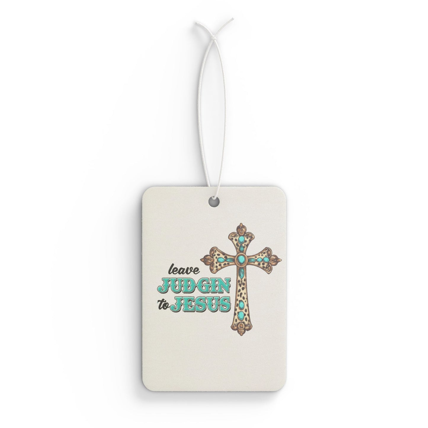 Christian Car Air Freshener, Inspirational Gift, Faith-Based Car Decor