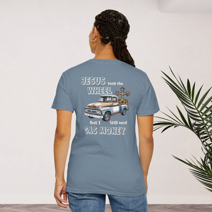 Jesus Took the Wheel T-Shirt – Vintage Christian Tee