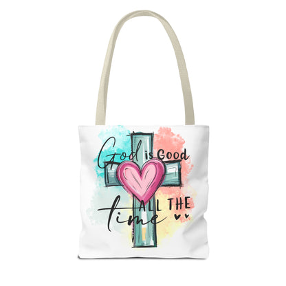 God is Good Tote Bag - Inspirational Carryall for Faithful Souls, Church Events, Everyday Use