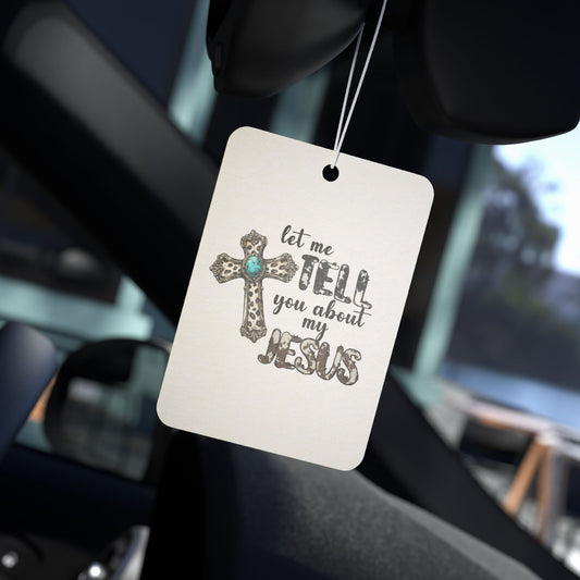 Christian Car Air Freshener, Auto Accessories Gift, Religious Air Freshener