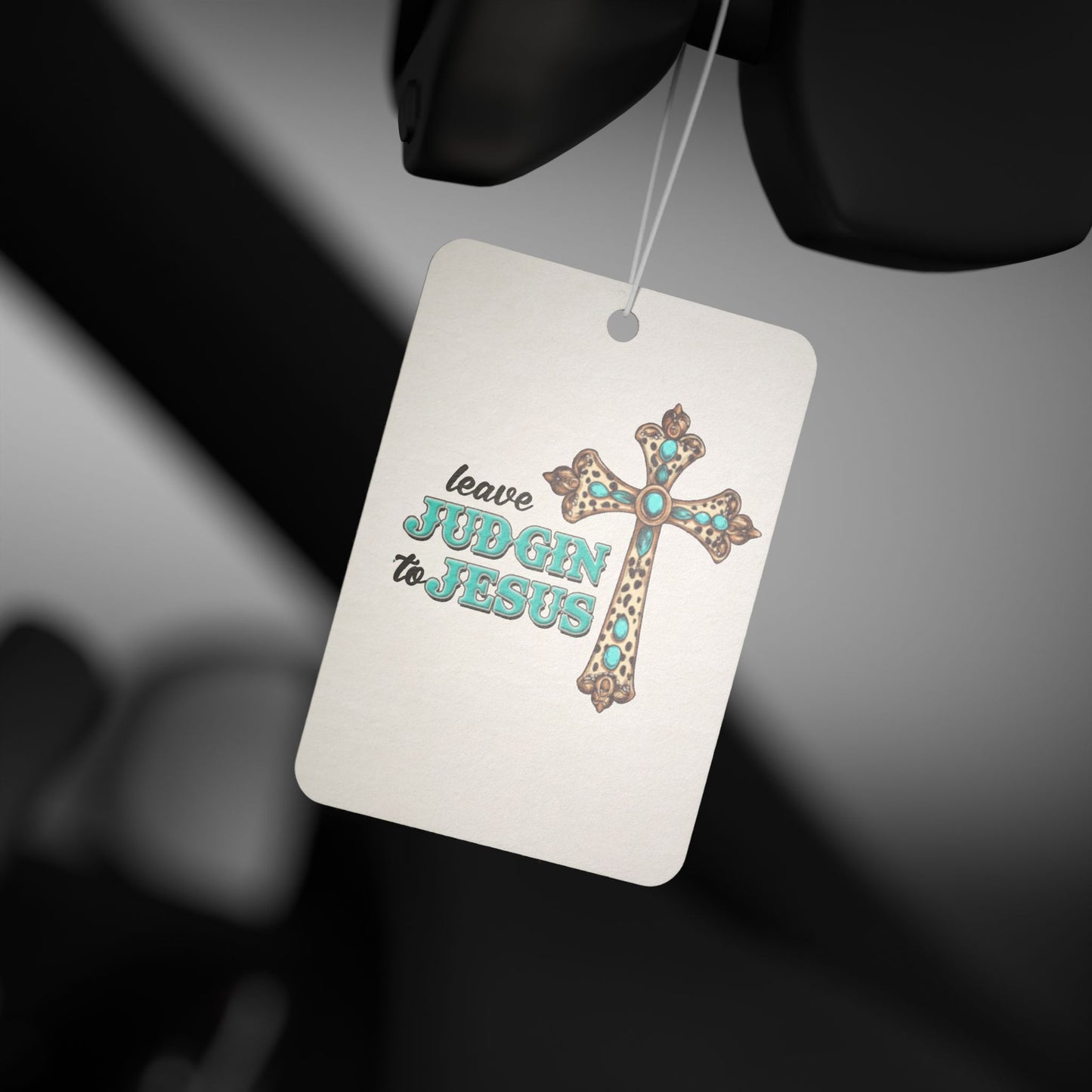 Christian Car Air Freshener, Inspirational Gift, Faith-Based Car Decor