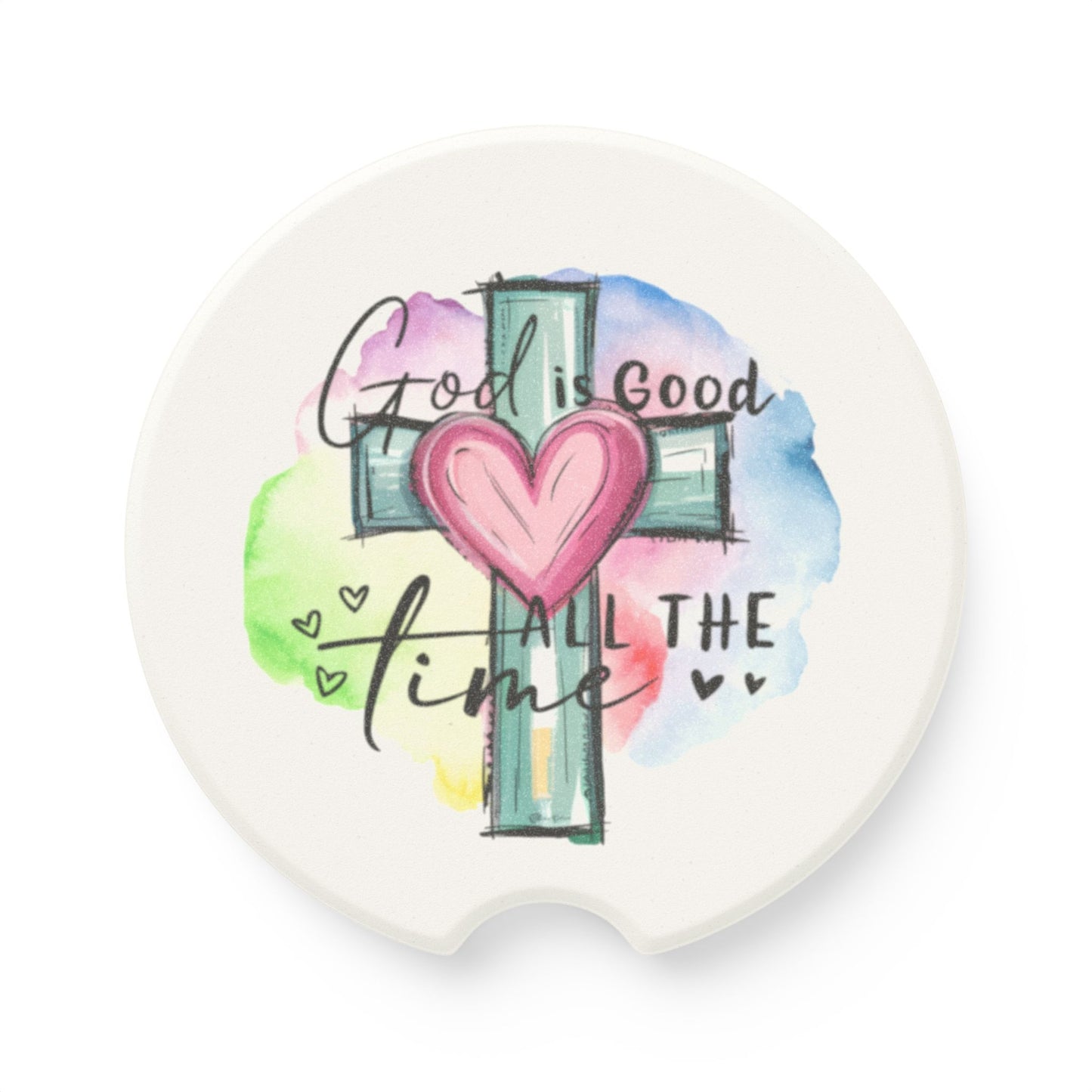 Christian Car Coaster, Christian Decor, Car Accessories, Inspirational Coasters