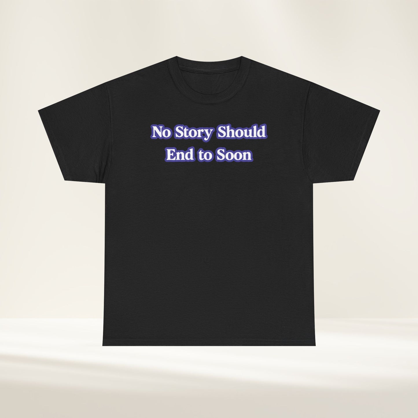 “No One’s Story Should End Too Soon” Personalized Memorial Ribbon & Wings Tee | In Memory Of Shirt | Gone Too Soon Awareness Gift