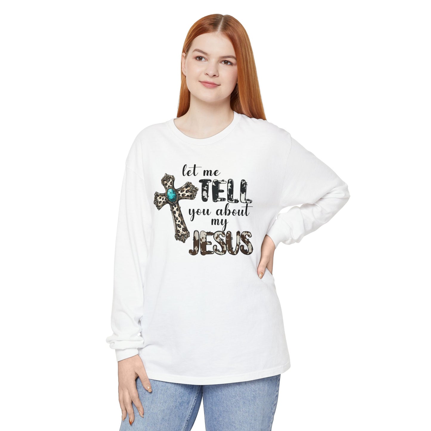 Long Sleeve T-Shirt - Inspirational Faith Tee, Everyday Comfort, Faith-Based Apparel