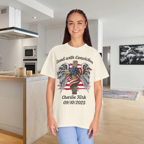 Patriotic Charlie Kirk Graphic T-Shirt