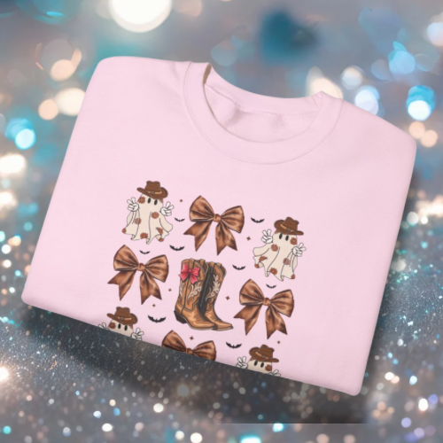 Boo-tifully Blessed Sweatshirt, Cozy Apparel for Fall, Thanksgiving Outfit, Gift for Her, Country Chic Gatherings, Inspirational Crewneck