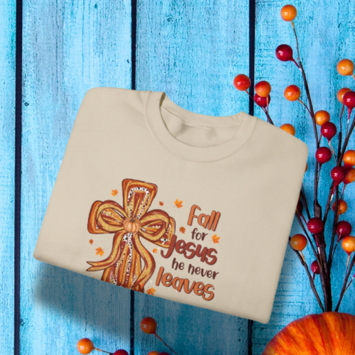 Faith-Inspired Sweatshirt, Christian Crewneck,Warm Religious Apparel