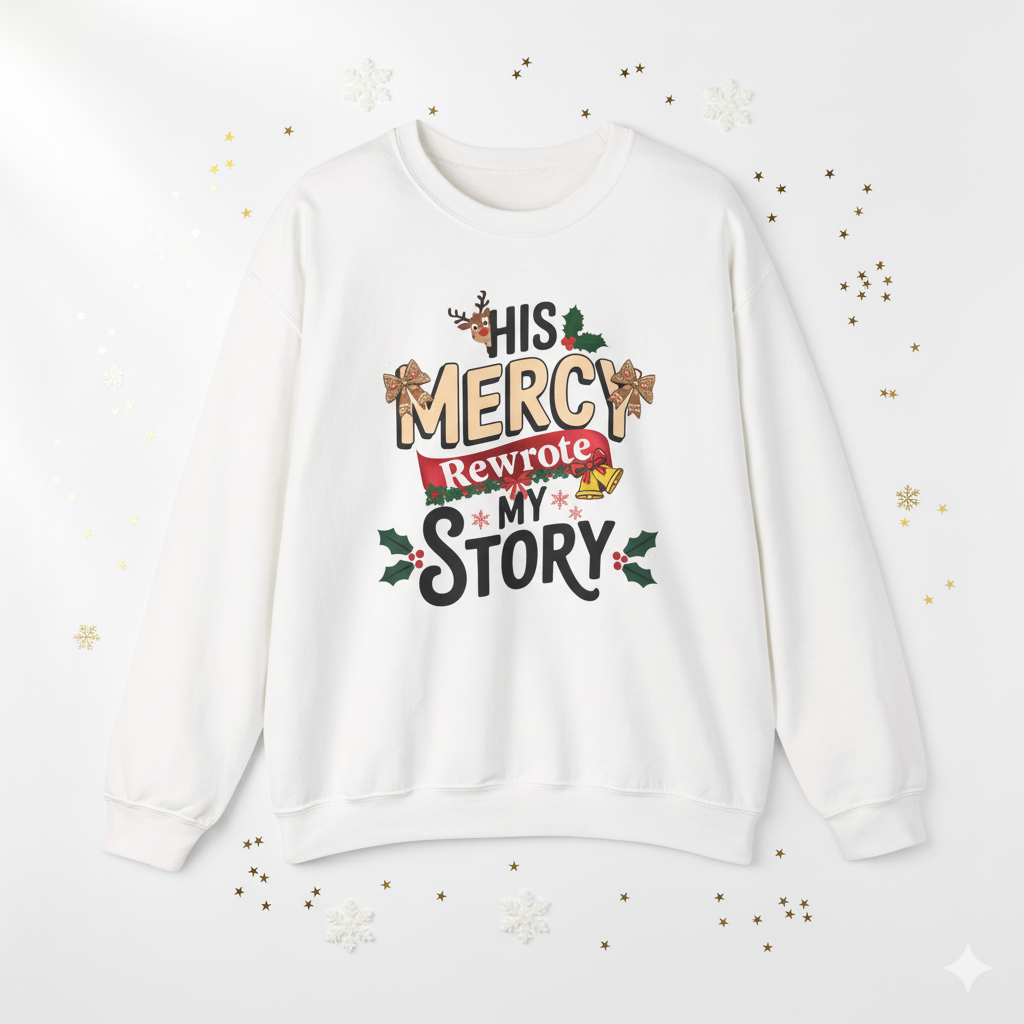 Encouragement Scripture Sweatshirt | Minimalist Faith-Based Crewneck