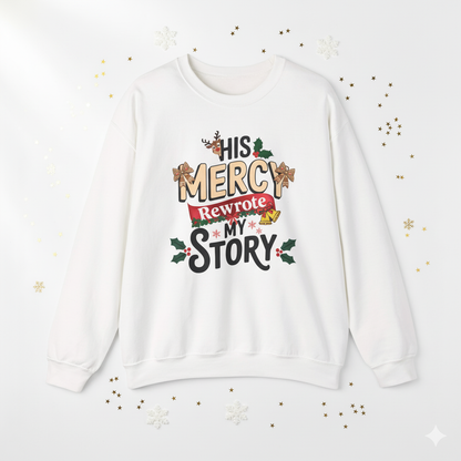 Encouragement Scripture Sweatshirt | Minimalist Faith-Based Crewneck