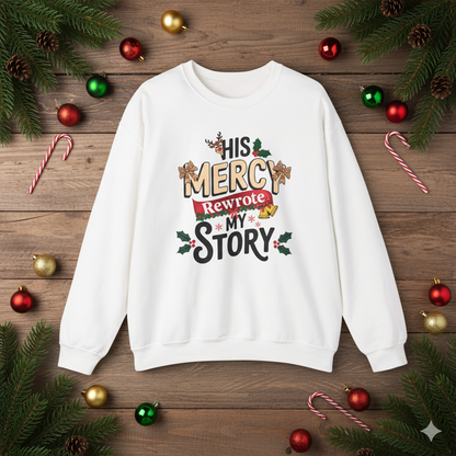 Encouragement Scripture Sweatshirt | Minimalist Faith-Based Crewneck