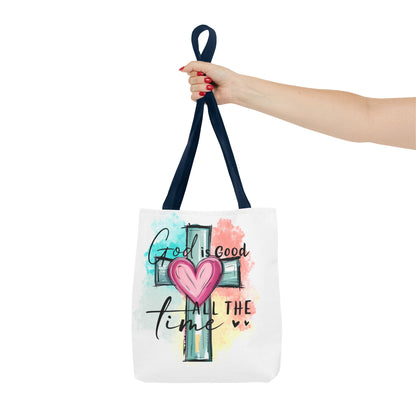 God is Good Tote Bag - Inspirational Carryall for Faithful Souls, Church Events, Everyday Use