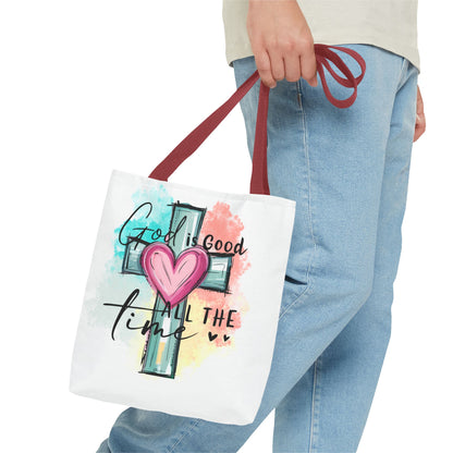 God is Good Tote Bag - Inspirational Carryall for Faithful Souls, Church Events, Everyday Use