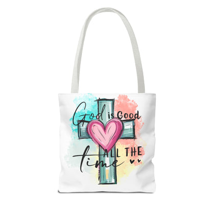 God is Good Tote Bag - Inspirational Carryall for Faithful Souls, Church Events, Everyday Use