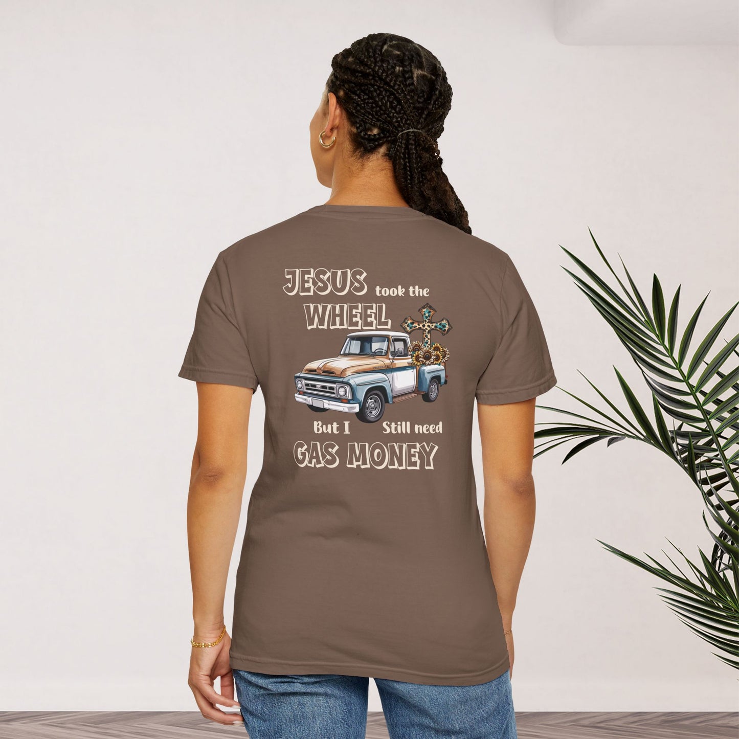 Jesus Took the Wheel T-Shirt – Vintage Christian Tee