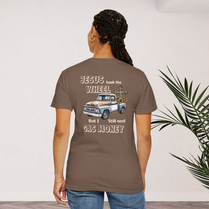 Jesus Took the Wheel T-Shirt – Vintage Christian Tee