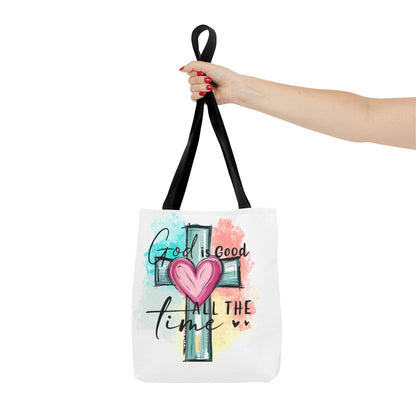 God is Good Tote Bag - Inspirational Carryall for Faithful Souls, Church Events, Everyday Use