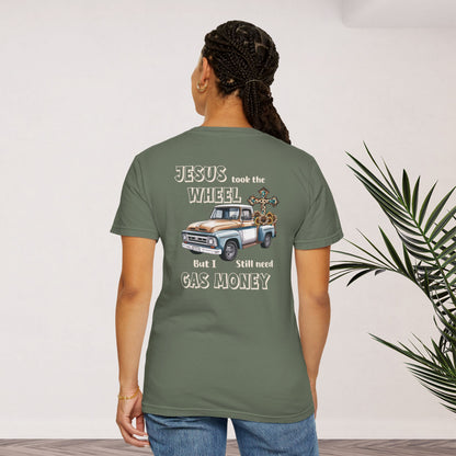 Jesus Took the Wheel T-Shirt – Vintage Christian Tee