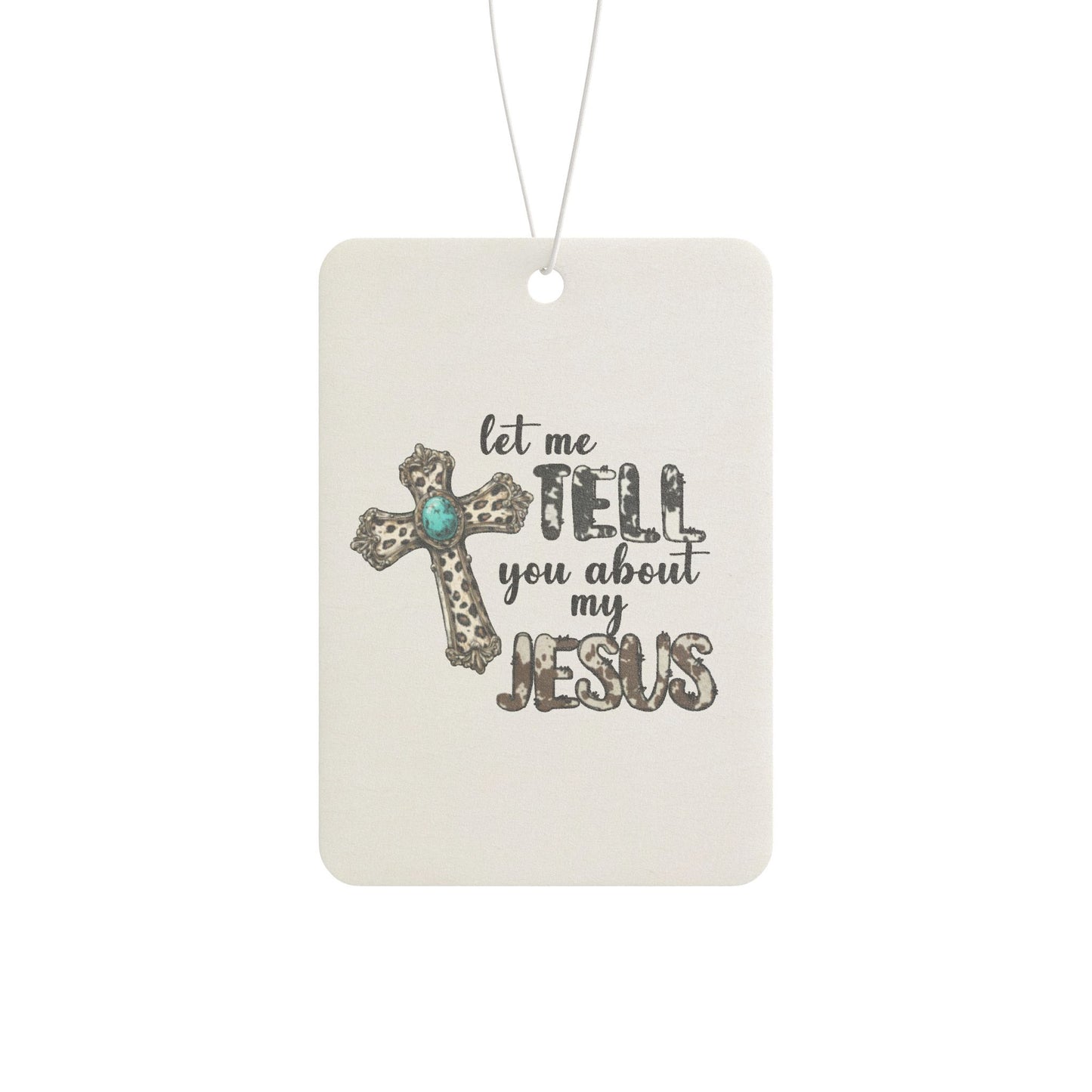Christian Car Air Freshener, Auto Accessories Gift, Religious Air Freshener