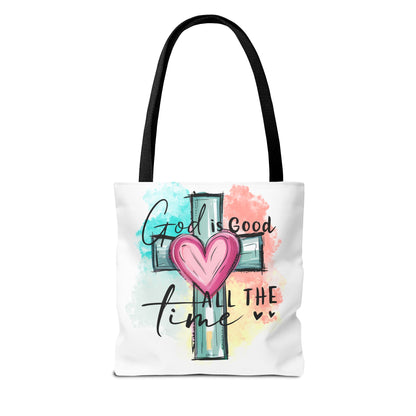 God is Good Tote Bag - Inspirational Carryall for Faithful Souls, Church Events, Everyday Use