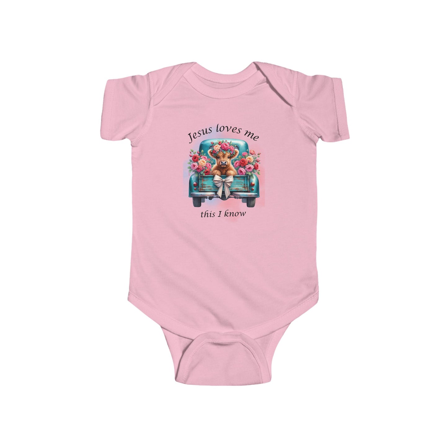 Jesus Loves Me Baby Bodysuit, Infant Clothing, Cute Baby Outfit, Baby Shower Gift, Newborn Gift, Christian Baby Apparel
