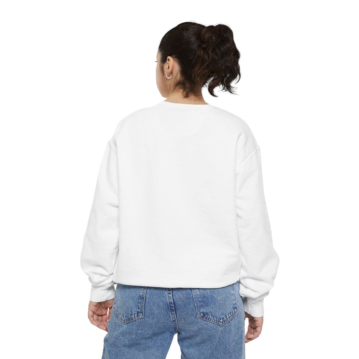 Faith-Inspired Unisex Sweatshirt - Cozy, Garment-Dyed Apparel, Perfect for Church, Casual Wear, and Gift-Giving